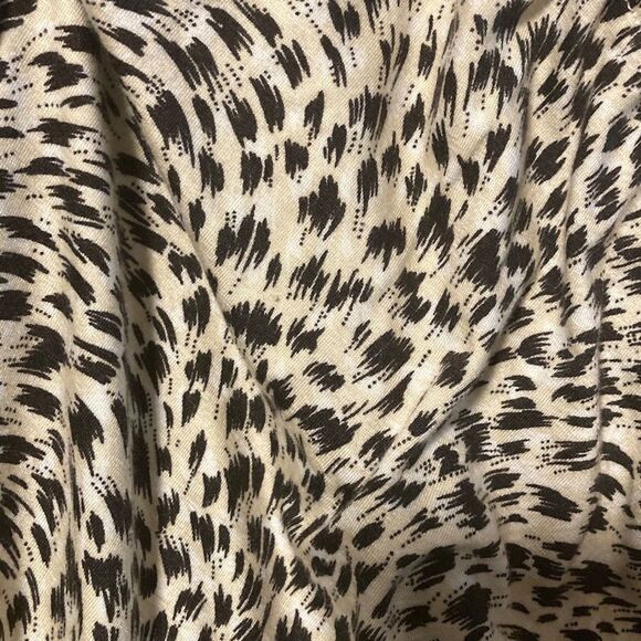 Anthropologie - Cascais On/Off Shoulder Leopard Print Top sz S - Picture 7 of 7